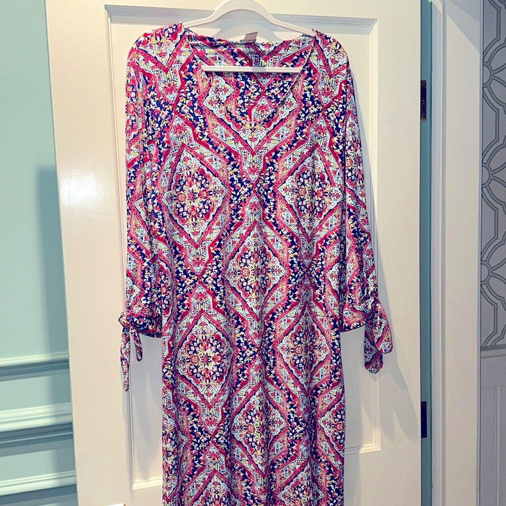 Chicos dress in beautiful print